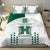 Custom Hawaii Football Bedding Set Rainbow Warriors Kakau Pattern LT05 - Polynesian Pride