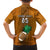Custom Hawaii Honolulu Football Bowl Family Matching Long Sleeve Bodycon Dress and Hawaiian Shirt Simple Style LT05 - Polynesian Pride
