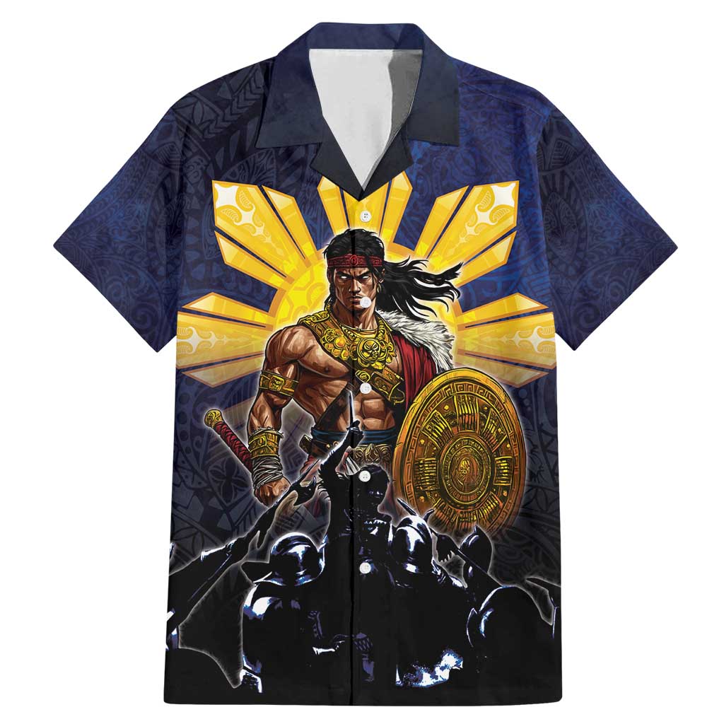 Philippines The First Hero Family Matching Mermaid Dress and Hawaiian Shirt Lapu Lapu Know Your Roots