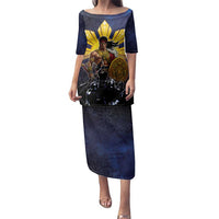 Philippines The First Hero Family Matching Puletasi and Hawaiian Shirt Lapu Lapu Know Your Roots