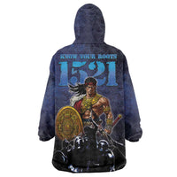 Philippines The First Hero Wearable Blanket Hoodie Lapu Lapu Know Your Roots