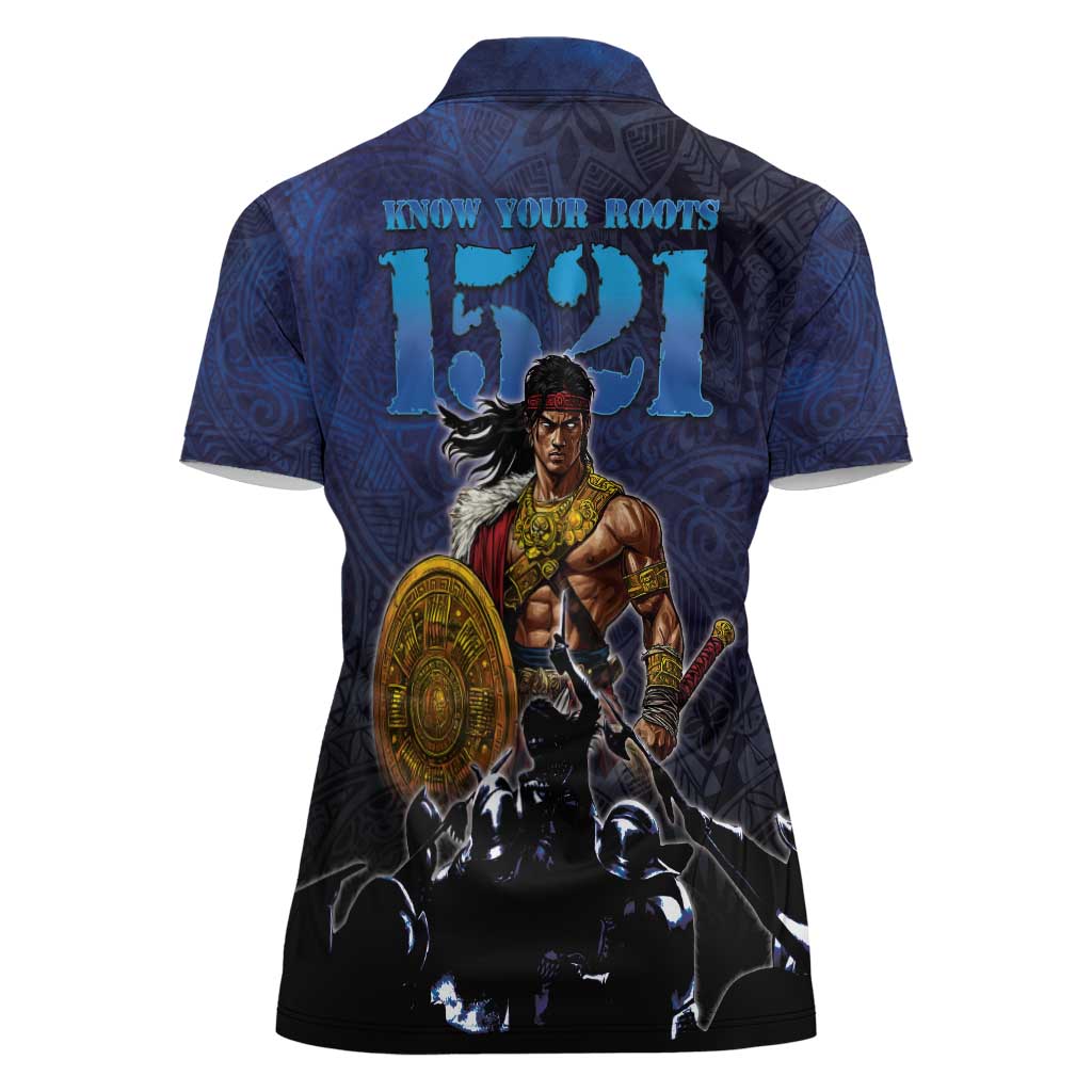 Philippines The First Hero Women Polo Shirt Lapu Lapu Know Your Roots