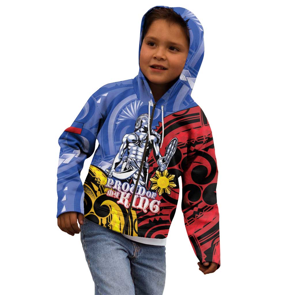 Philippines Lapu-Lapu Kid Hoodie Proud Of My King
