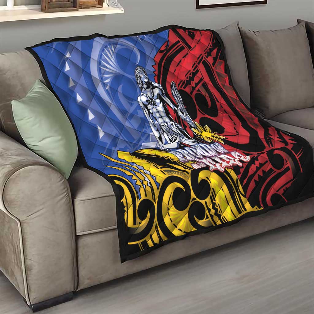 Philippines Lapu-Lapu Quilt Proud Of My King