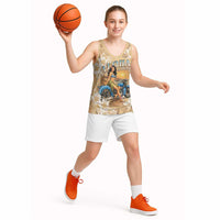 Aloha Hawaii Biker Basketball Jersey Ride To Paradise