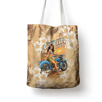 Aloha Hawaii Biker Tote Bag Ride To Paradise