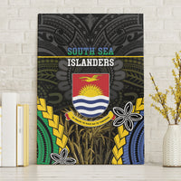 South Sea Islanders And Gilbert Islands Canvas Wall Art Kanakas Polynesian Pattern