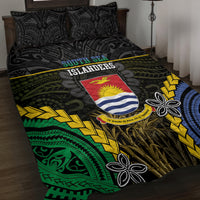 South Sea Islanders And Gilbert Islands Quilt Bed Set Kanakas Polynesian Pattern