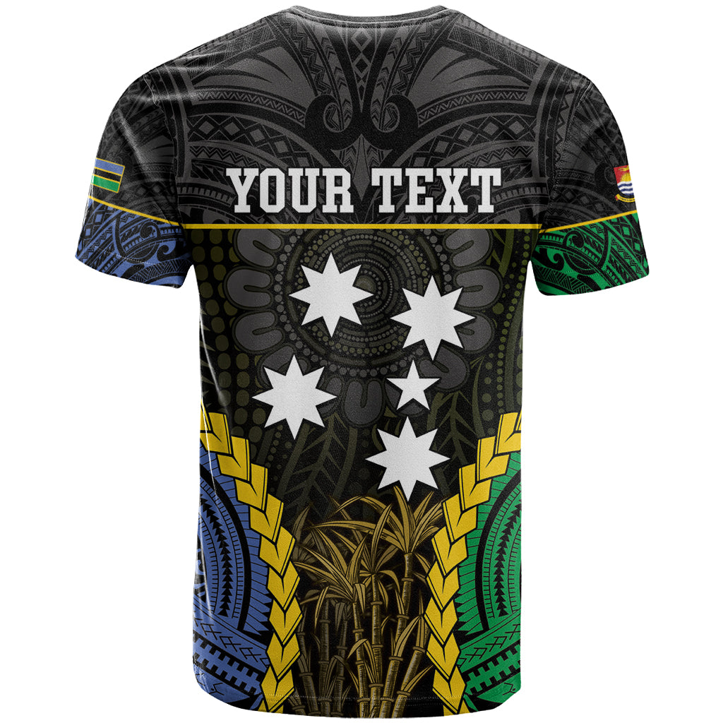 Personalised South Sea Islanders And Gilbert Islands T Shirt Kanakas Polynesian Pattern