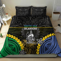South Sea Islanders And New Caledonia Bedding Set Kanakas Polynesian Pattern