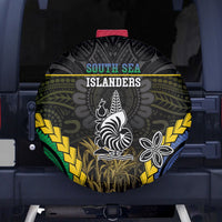 South Sea Islanders And New Caledonia Spare Tire Cover Kanakas Polynesian Pattern