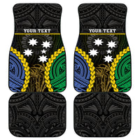 South Sea Islanders And New Ireland Car Mats Kanakas Polynesian Pattern