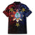 Philippines Guam Family Matching Mermaid Dress and Hawaiian Shirt Filipino Sun With Guaman Seal