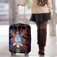 Philippines Guam Luggage Cover Filipino Sun With Guaman Seal