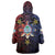 Philippines Guam Wearable Blanket Hoodie Filipino Sun With Guaman Seal
