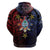 Philippines Guam Zip Hoodie Filipino Sun With Guaman Seal