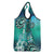 Fiji Born Indian Grocery Bag Palm Paisley With Tapa Pattern