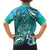 Fiji Born Indian Kid Hawaiian Shirt Palm Paisley With Tapa Pattern