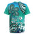 Fiji Born Indian Rugby Jersey Palm Paisley With Tapa Pattern
