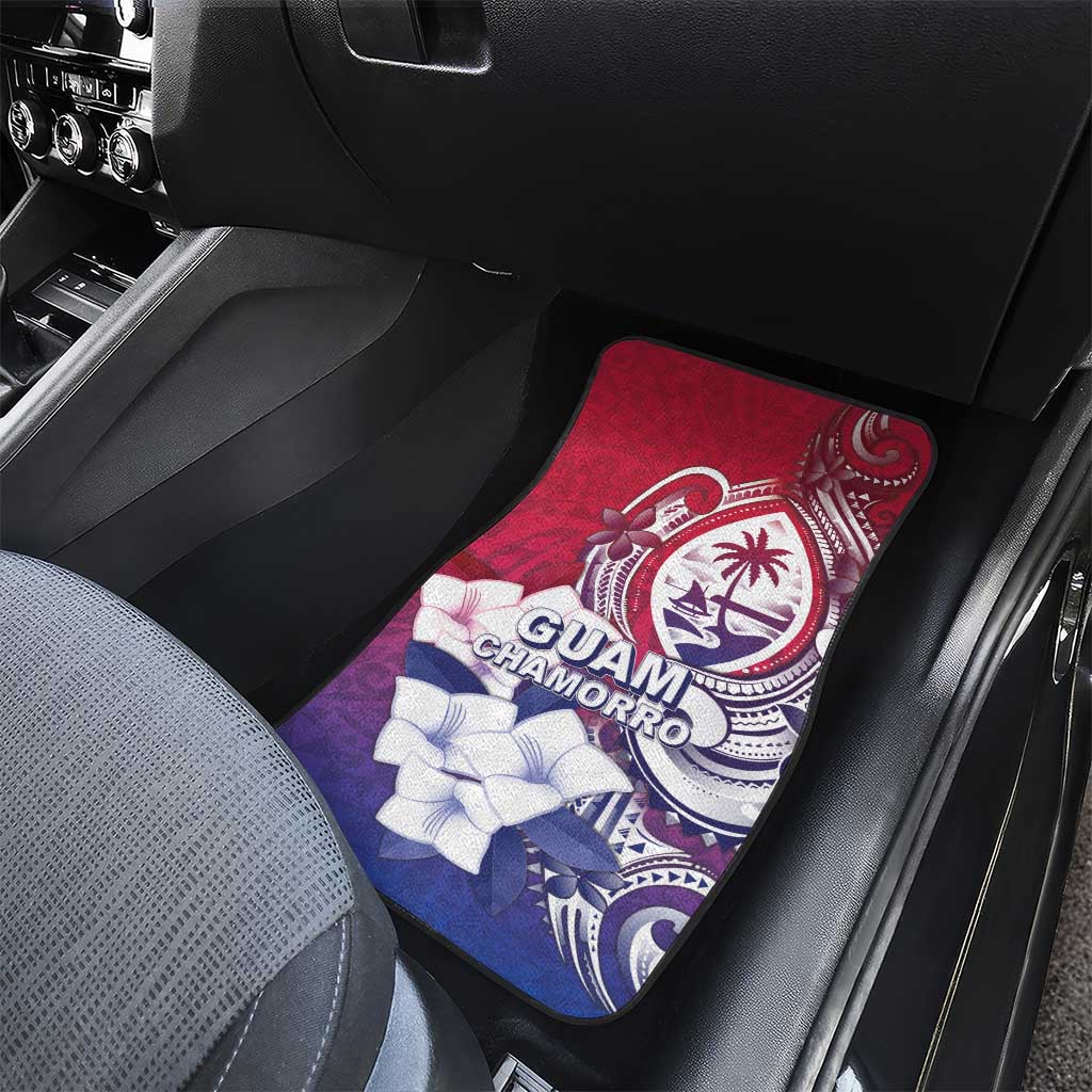 Guam Gadao Car Mats Hafa Adai Micronesian Tribal Pattern