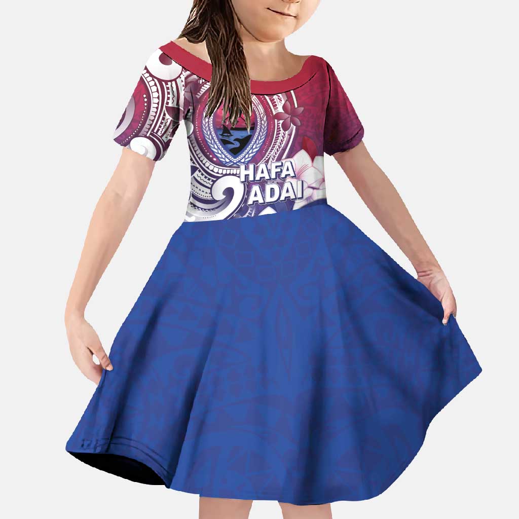 Guam Gadao Family Matching Mermaid Dress and Hawaiian Shirt Hafa Adai Micronesian Tribal Pattern