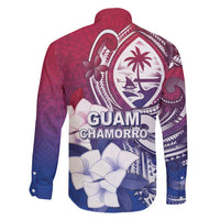 Guam Gadao Family Matching Off Shoulder Maxi Dress and Hawaiian Shirt Hafa Adai Micronesian Tribal Pattern LT05 - Polynesian Pride
