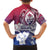 Guam Gadao Family Matching Tank Maxi Dress and Hawaiian Shirt Hafa Adai Micronesian Tribal Pattern