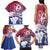 Guam Gadao Family Matching Tank Maxi Dress and Hawaiian Shirt Hafa Adai Micronesian Tribal Pattern