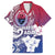Guam Gadao Family Matching Tank Maxi Dress and Hawaiian Shirt Hafa Adai Micronesian Tribal Pattern