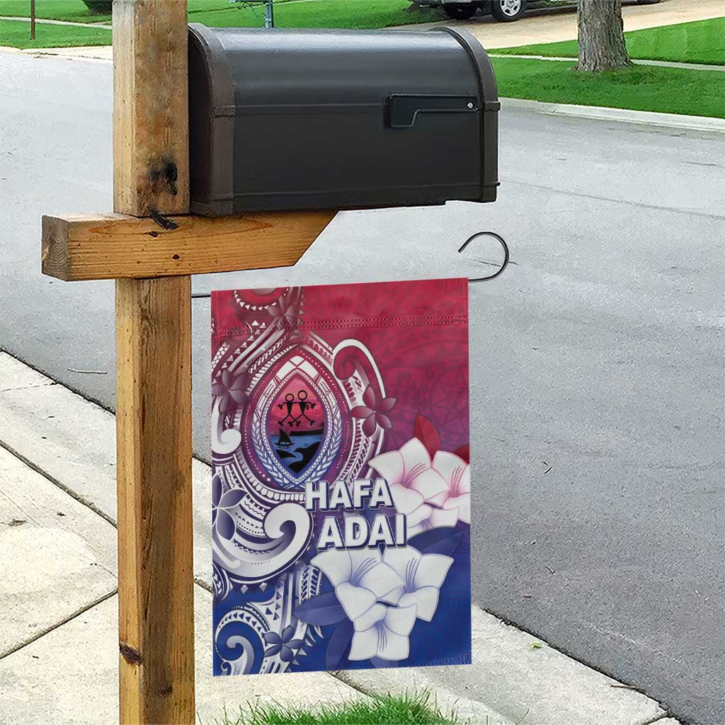Guam Gadao Garden Flag Hafa Adai Micronesian Tribal Pattern