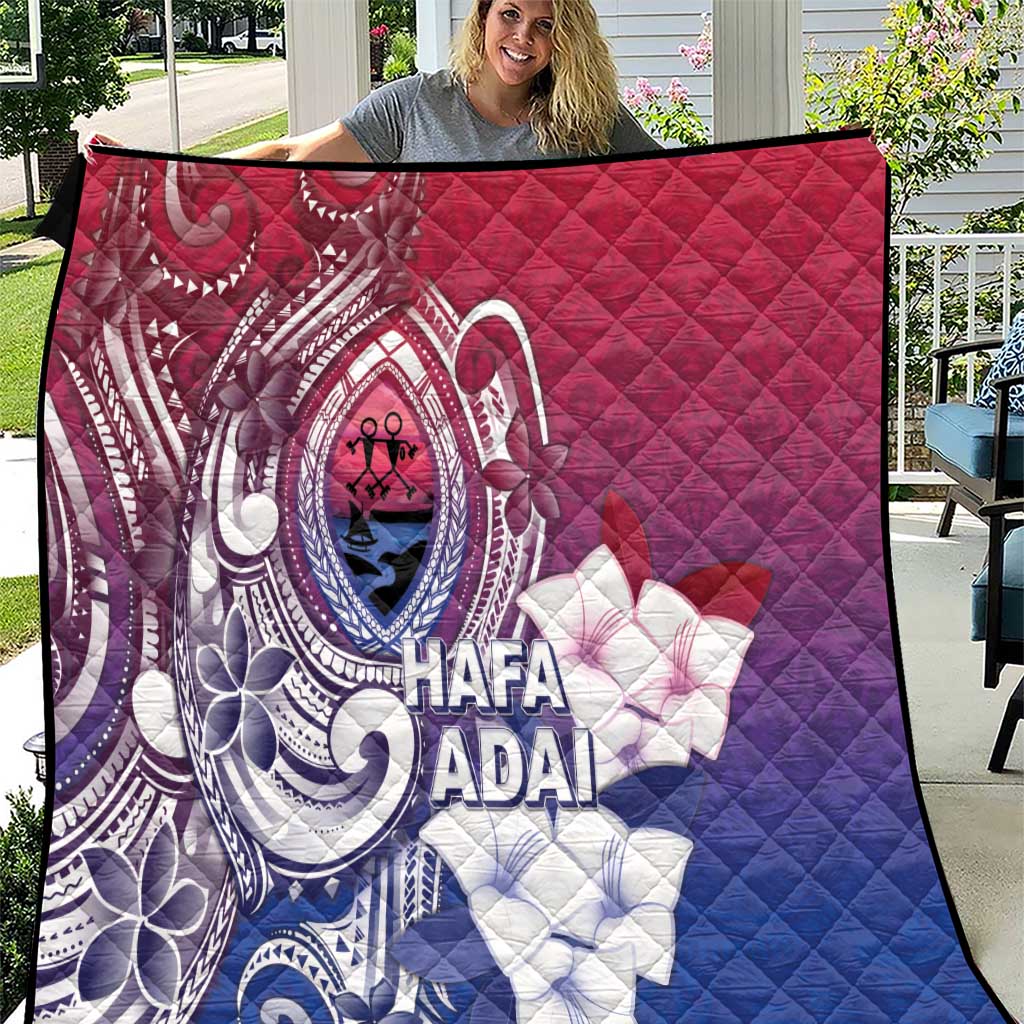 Guam Gadao Quilt Hafa Adai Micronesian Tribal Pattern