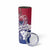 Guam Gadao Skinny Tumbler Hafa Adai Micronesian Tribal Pattern