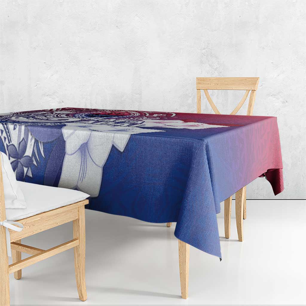 Guam Gadao Tablecloth Hafa Adai Micronesian Tribal Pattern