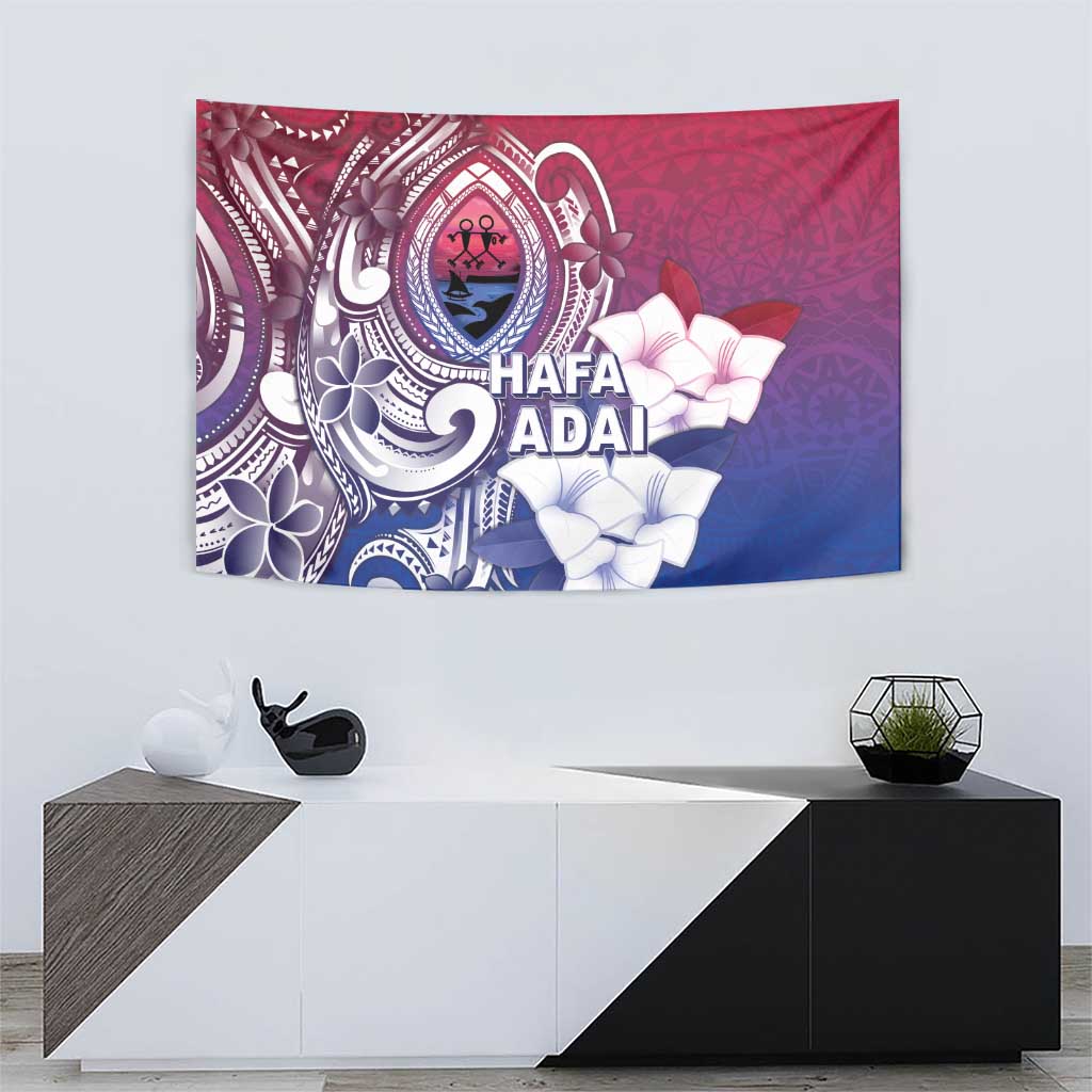Guam Gadao Tapestry Hafa Adai Micronesian Tribal Pattern