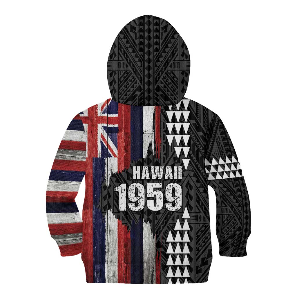 Hawaii 1959 Statehood Day Kid Hoodie Classic Style
