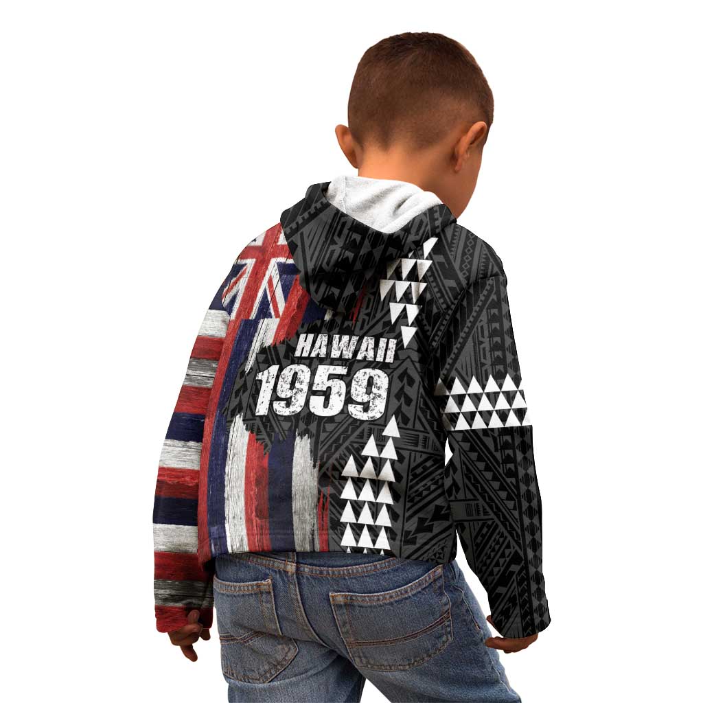 Hawaii 1959 Statehood Day Kid Hoodie Classic Style