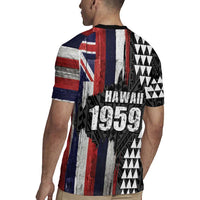 Hawaii 1959 Statehood Day Rugby Jersey Classic Style