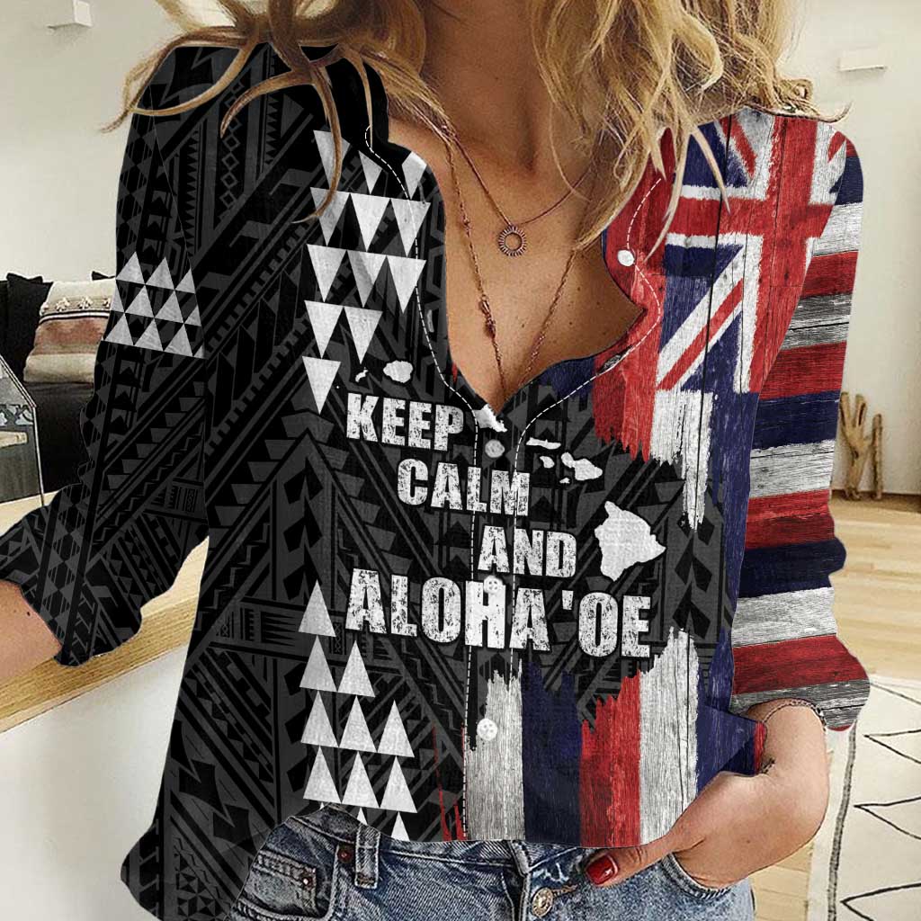 Hawaii 1959 Statehood Day Women Casual Shirt Classic Style