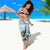 Hawaii Outrigger Canoe Race Sarong Polynesian Style Watercolor Style