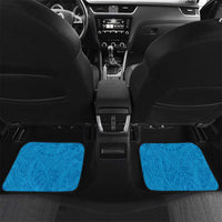 Tuvalu Independence Day Car Mats Coat Of Arms With Polynesian Dolphin Tattoo