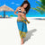Tuvalu Independence Day Sarong Coat Of Arms With Polynesian Dolphin Tattoo