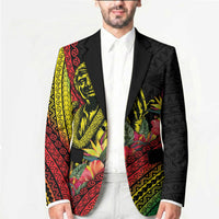 Retro Hawaiian Singer Blazer Polynesian Style Tropical Flowers