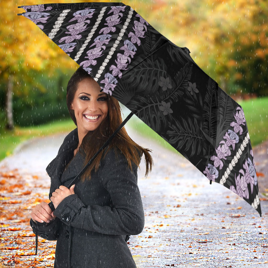 Hawaii Queen Liliuokalani Umbrella Hawaiian Lei Pua Kalaunu LT05 - Polynesian Pride