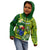 Personalized Cook Islands Kid Hoodie Coat Of Arms Plumeria Polynesian Turtle LT05 - Polynesian Pride