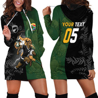 Custom South Africa And New Zealand Hoodie Dress Springboks And Kiwis Rugby Rivalry