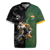 Custom South Africa And New Zealand Rugby Jersey Springboks And Kiwis Rugby Rivalry