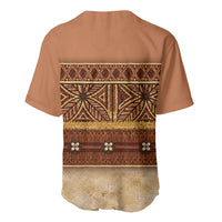 Polynesian Princess Inspired Cosplay Costume Baseball Jersey Traditional Tapa Pattern