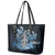 Polynesia Go Surfing Leather Tote Bag The Pacific Wave Of Water LT05 - Polynesian Pride