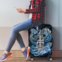 Polynesia Go Surfing Luggage Cover The Pacific Wave Of Water LT05 - Polynesian Pride