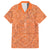 Personalised Lapita Culture Family Matching Puletasi Dress and Hawaiian Shirt Iconic Double Face Pattern LT05 Dad's Shirt - Short Sleeve Brown - Polynesian Pride